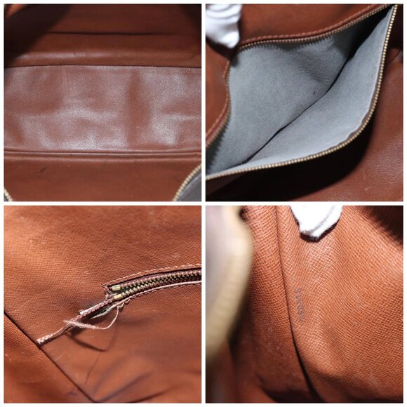 LOUIS VUITTON Monogram Boulogne 35 Shoulder Bag M51260 LV Auth 90844 - Picture 15 of 16